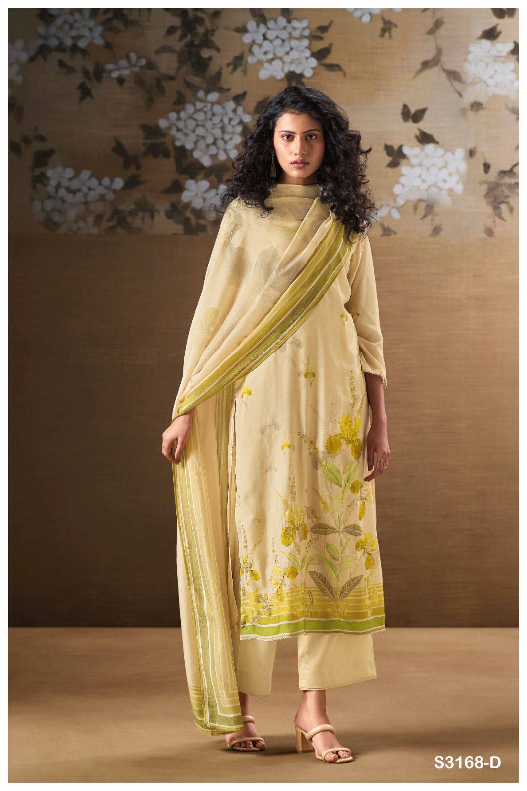 Ganga jaera 3168 laado dress material wholesale